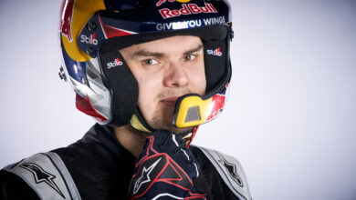 Nikolay Gryazin (RUS) of Team Movisport poses for a portrait during the FIA World Rally Championship Monte-Carlo in Gap, France on January 21, 2021