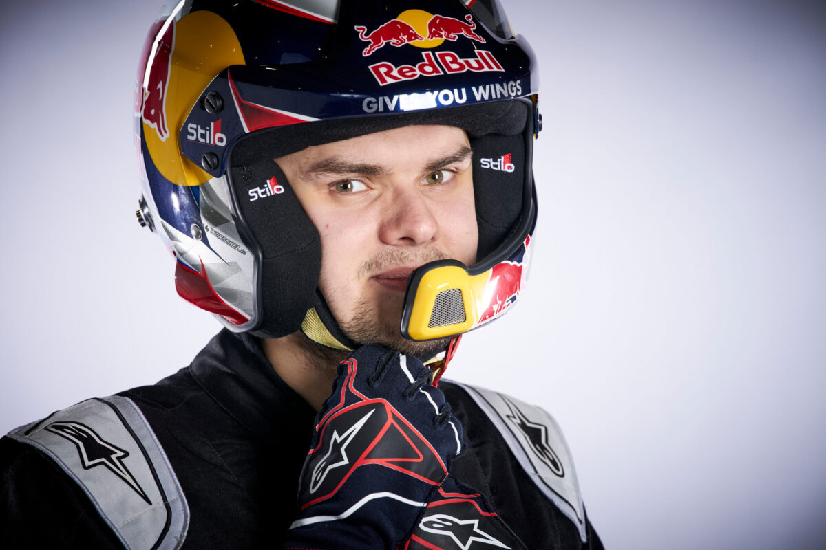Nikolay Gryazin (RUS) of Team Movisport poses for a portrait during the FIA World Rally Championship Monte-Carlo in Gap, France on January 21, 2021