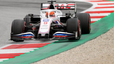 SPIELBERG,AUSTRIA,02.JUL.21 - MOTORSPORTS, FORMULA 1 - Grand Prix of Austria, Red Bull Ring, free practice. Image shows Nikita Mazepin (RUS/ Haas).Photo