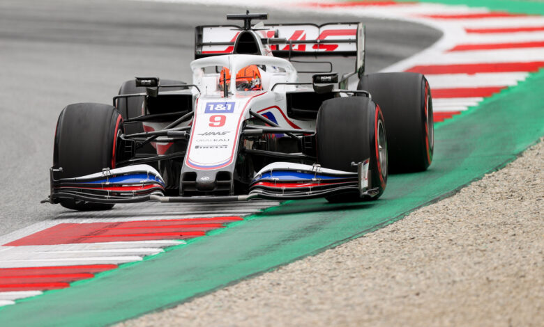 SPIELBERG,AUSTRIA,02.JUL.21 - MOTORSPORTS, FORMULA 1 - Grand Prix of Austria, Red Bull Ring, free practice. Image shows Nikita Mazepin (RUS/ Haas).Photo