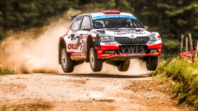 Miko MARCZYK at FIA European Rally Championship in Mikolajki, Poland on 12th June 2022
