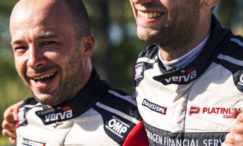 Miko MARCZYK at FIA European Rally Championship in Mikolajki, Poland on 12th June 2022
