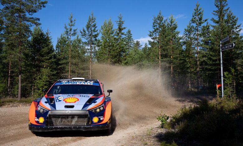 WRC Rajd Finlandii OS9