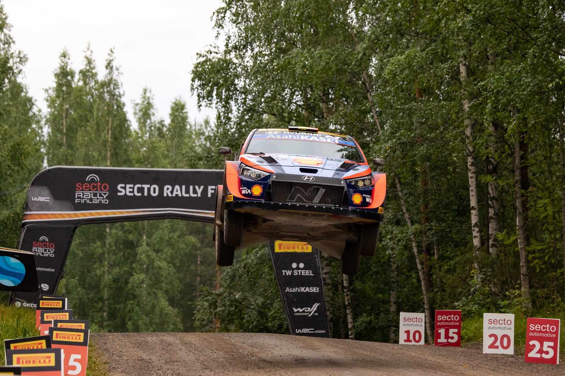 WRC Rajd Finlandii OS15