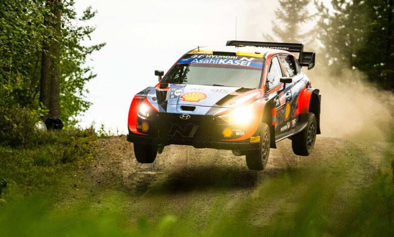 WRC Rajd Finlandii OS10