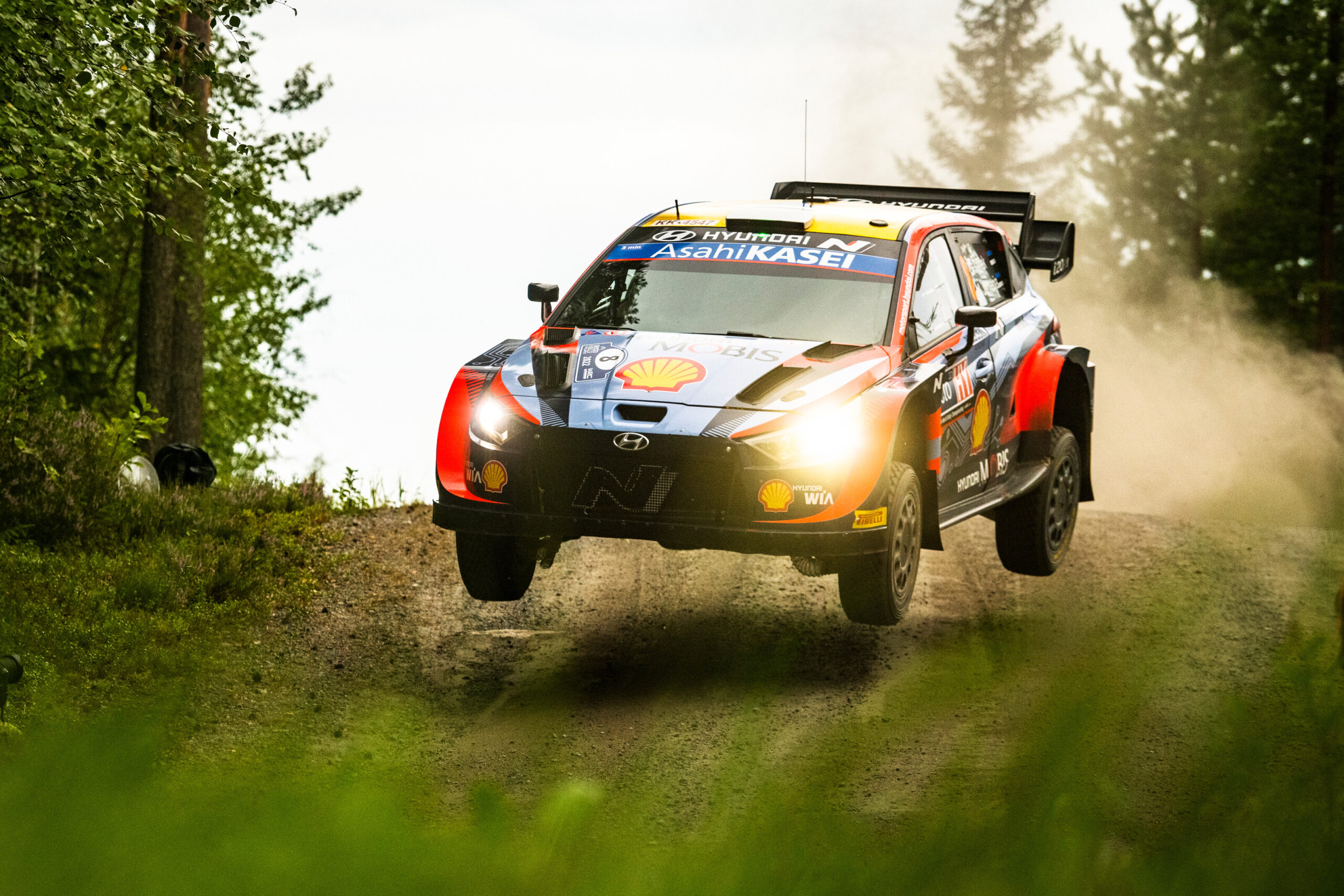 WRC Rajd Finlandii OS10