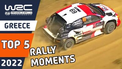 VIDEO: WRC Rajd Akropolu 2022 - TOP5 Momentów