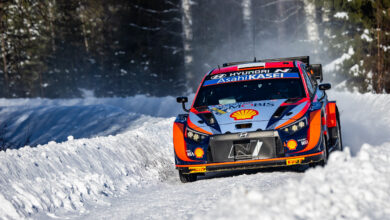 Neuville 2022 FIA World Rally Championship Round 02, Rally Sweden 24-27 February 2022 Ott Tanak, Martin Jarveoja, Hyundai i20 N Rally 1 Photographer: Dufour Fabien Worldwide copyright: