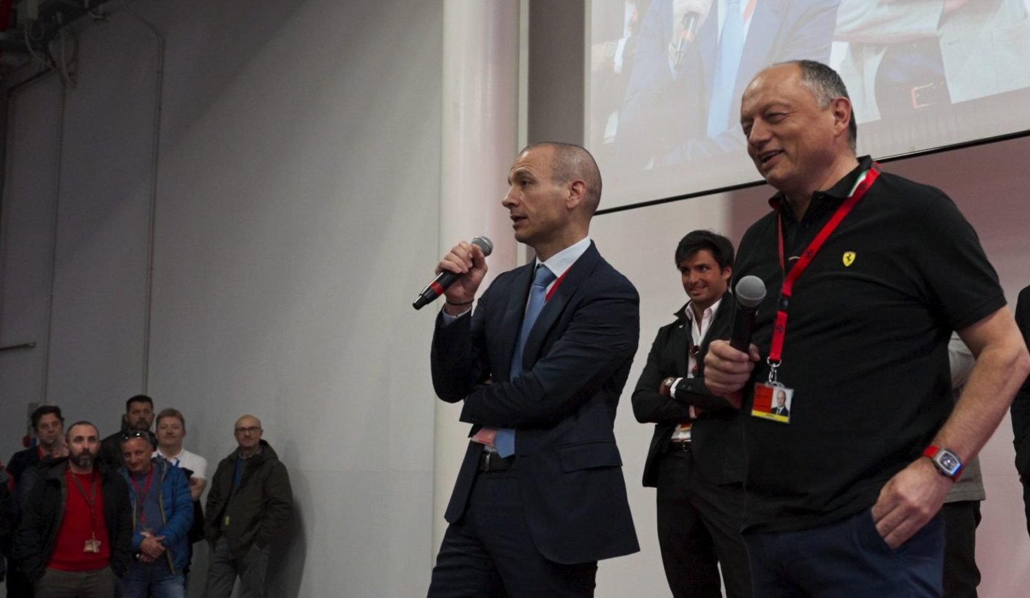 David Sanchez i Frederic Vasseur