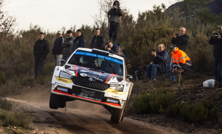 FIA ERC - Fia European Rally Championship 2023 at Fafe, Portugal