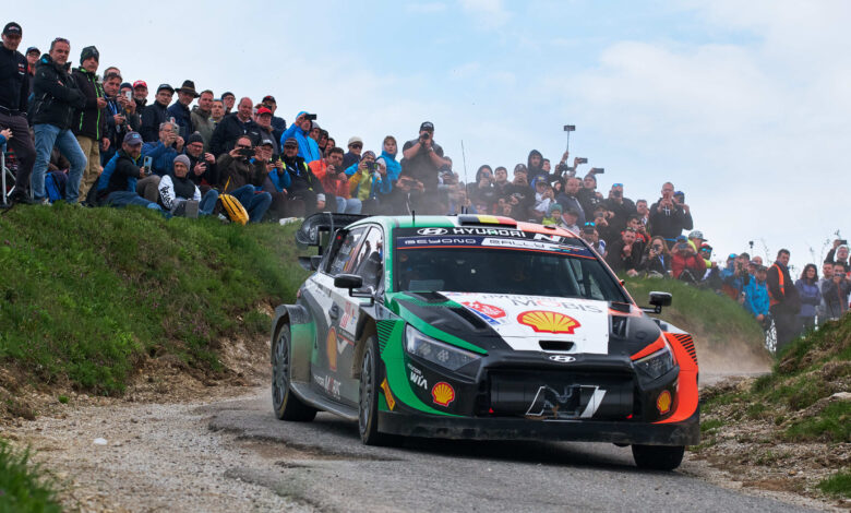 2023 FIA World Rally Championship Round 04, Croatia Rally, 20-23 April 2023 Photographer: Vincent Thuillier Worldwide copyright