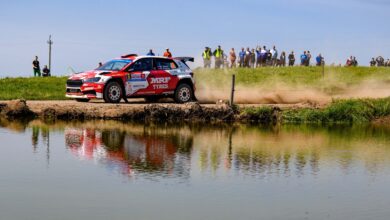 M Sesks at FIA ERC - Fia European Rally Championship 2023 at Mikolajki, Poland //