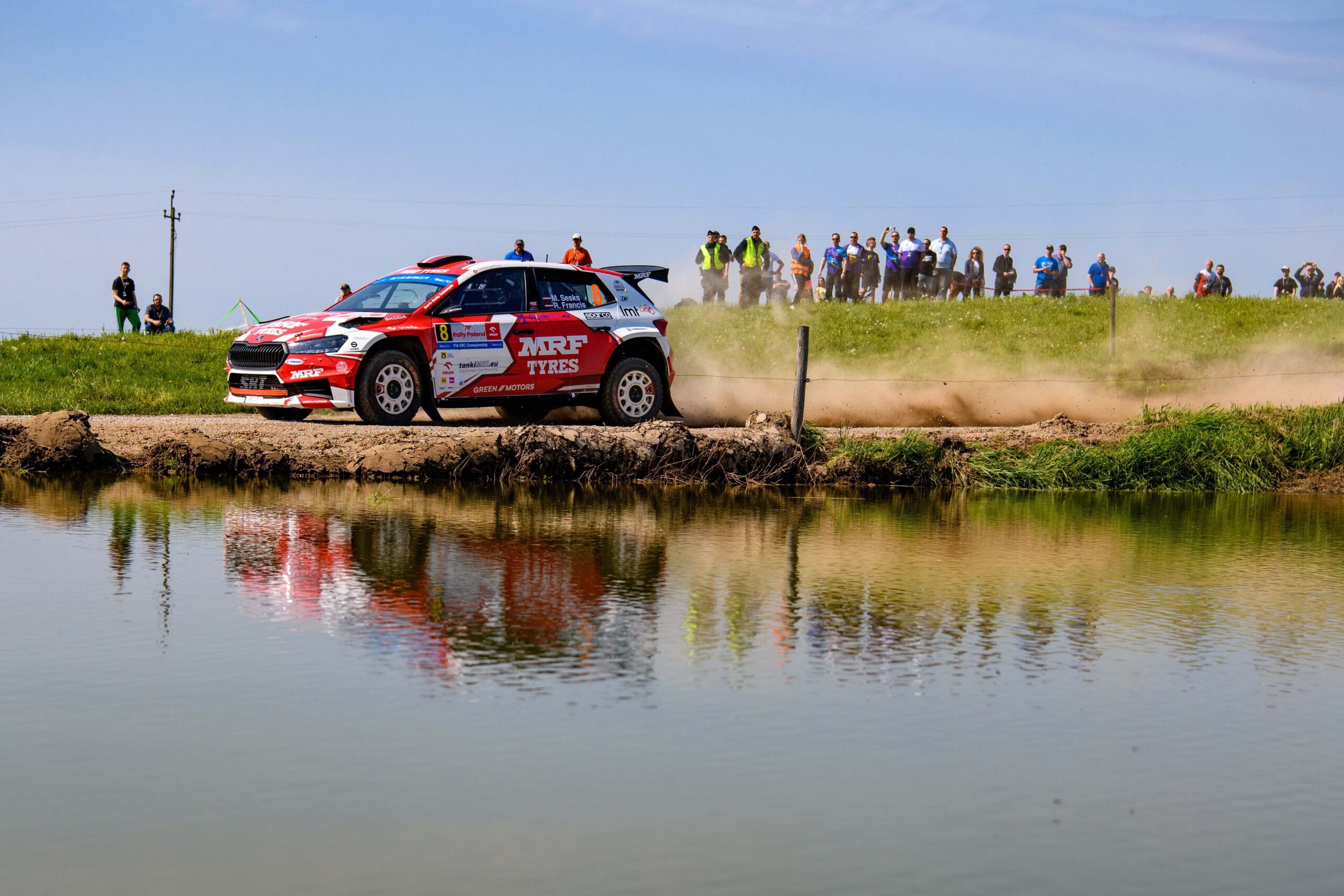 M Sesks at FIA ERC - Fia European Rally Championship 2023 at Mikolajki, Poland //