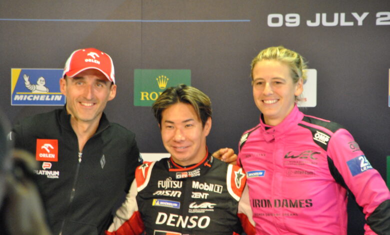 Robert Kubica, Kamui Kobayashi, Sarah Bovy