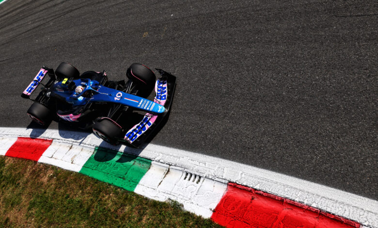 Pierre Gasly (FRA) Alpine F1 Team A523. Formula 1 World Championship, Italian Grand Prix, Rd 15, Saturday 2nd September 2023. Monza Italy.