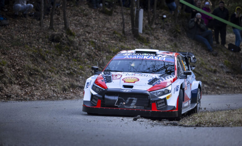 2024 FIA World Rally Championship Round 01, Rallye Monte-Carlo 24 - 28 January 2024 Ott Tanak Photographer: Austral Worldwide copyright