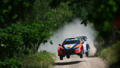 2024 FIA World Rally Championship Round 7, Rally Poland 2024, 27-30 June 2024 Ott Tanak, Martin Jarveoja, Hyundai i20 N Rally1 Hybrid, Action during Shakedown of WRC Rally Poland 2024 Photographer