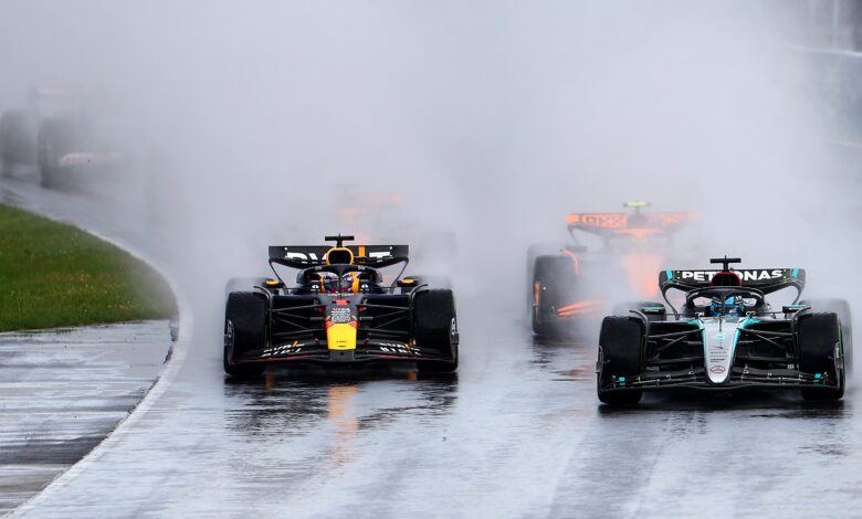 GP Kanady - Max Verstappen i Lewis Hamilton.
