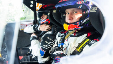 Kalle Rovanpera (FIN) Jonne Halttunen (FIN) Of team TOYOTA GAZOO RACING WRT seen during the World Rally Championship Poland in Mikołajki, Poland on 29,June. 2024 /