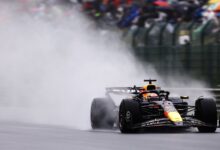 GP Belgii. Max Verstappen, Red Bull.