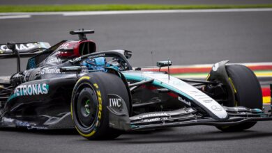 GP Belgii, George Russell, Mercedes