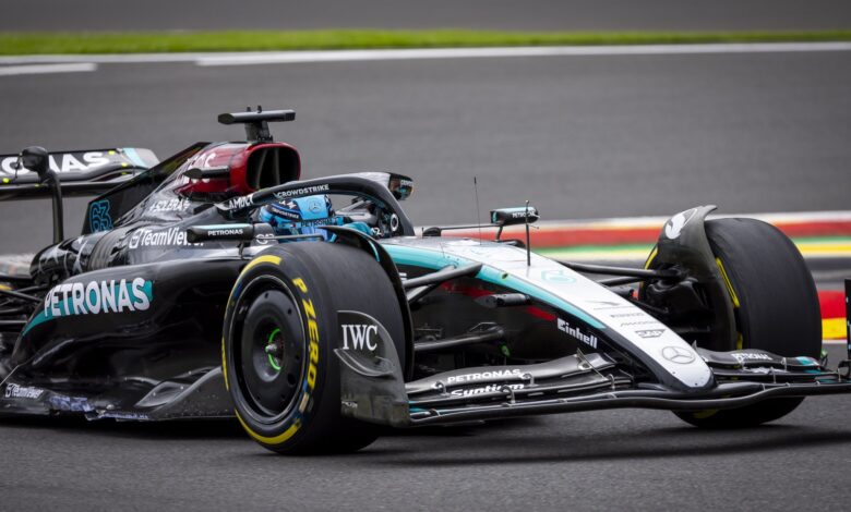 GP Belgii, George Russell, Mercedes