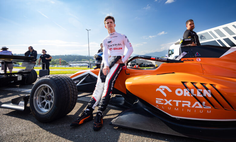 Spielberg (AUT), JUL 27-30 2024 - Austrian Grand Prix at the Red Bull Ring. Kacper SZTUKA #08 MP Motorsport F3. Austrii