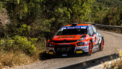 Andrea CRUGNOLA during the FIA European Rally Championship in Fiuggi, Italy on 28, July 2024 /