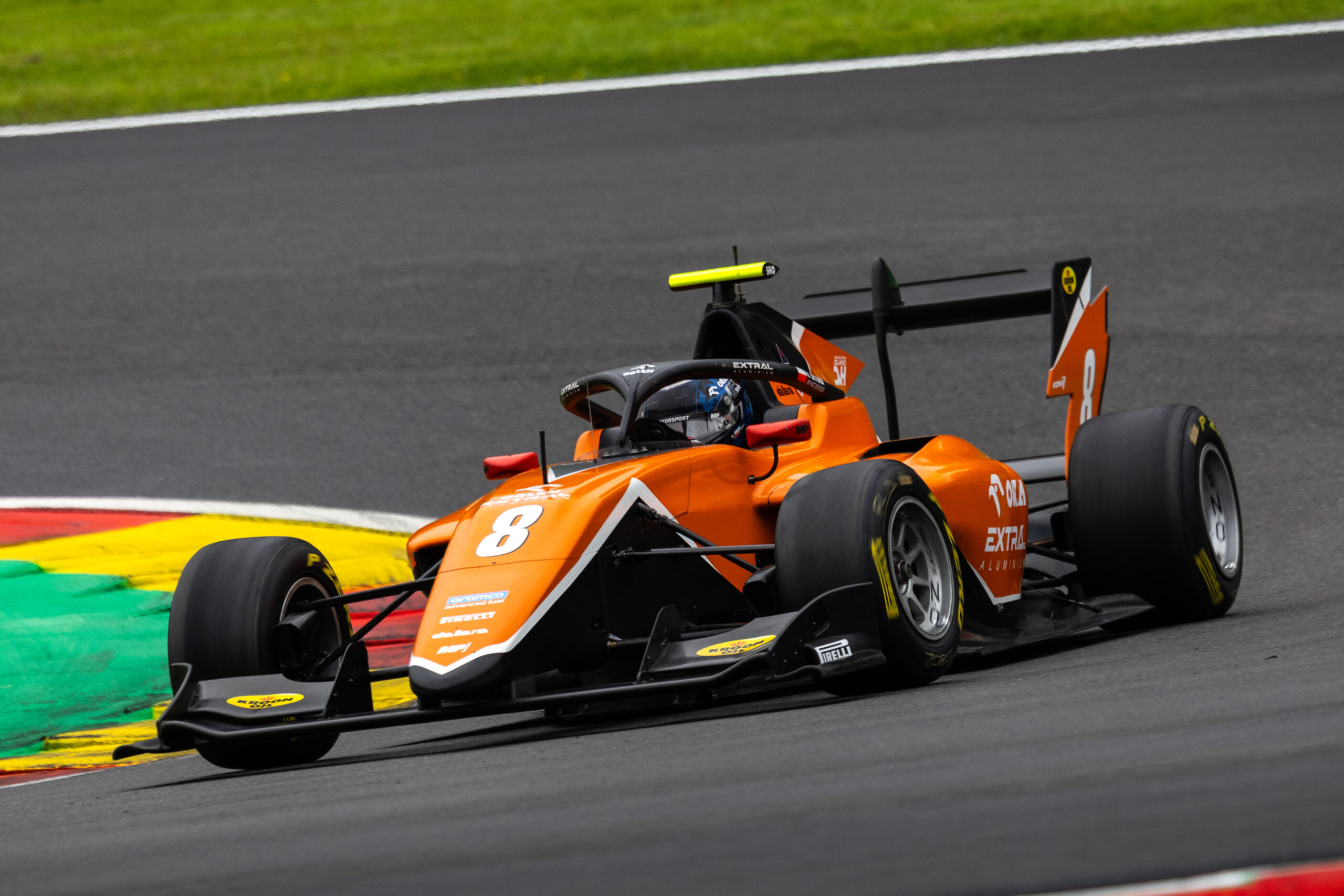 BelgiiFrancorchamps (BEL), JUL 26-28 2024 - Belgium Grand Prix at Spa-Francorchamps. Kacper Sztuka #08 MP Motorsport F3.