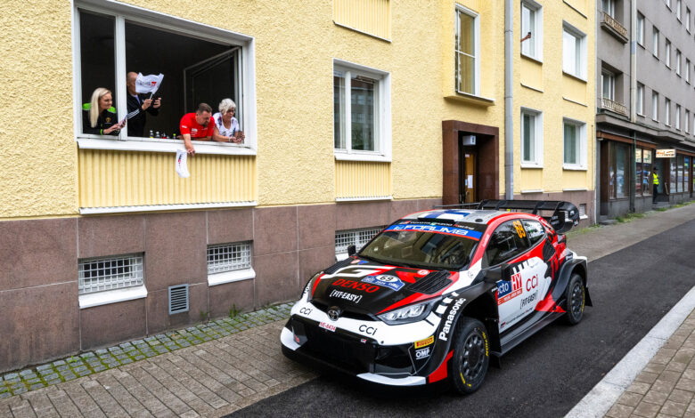 Kalle Rovanperä (FIN) Jonne Halttunen (FIN) Of team TOYOTA GAZOO RACING WRT seen during the World Rally Championship Finland in Jyvasküla, Finland on 1,August. 2024 //