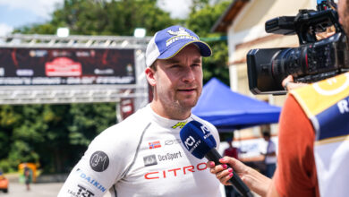 Mads OSTBERG during the FIA European Rally Championship in Fiuggi, Italy on 27, July 2024 //