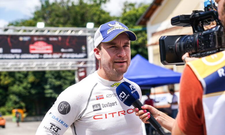 Mads OSTBERG during the FIA European Rally Championship in Fiuggi, Italy on 27, July 2024 //