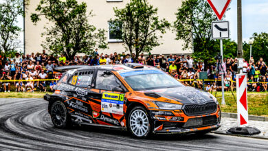 Dominik STRITESKY during the FIA European Rally Championship in Zlin, Czech Republic on 18, August 2024 // Barum.