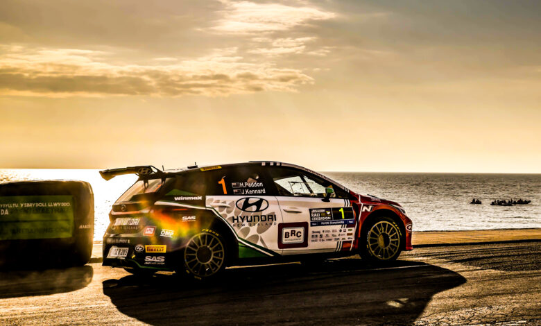 Hayden PADDON during the FIA European Rally Championship in Aberystwyth, United Kingdom on 30, August 2024 //