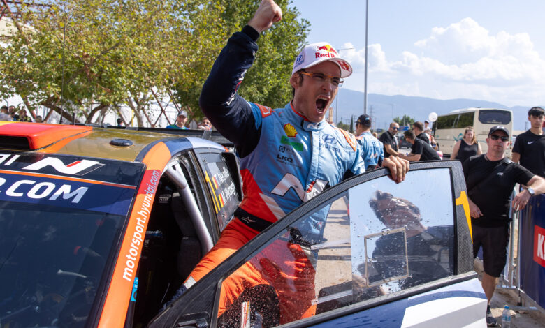 2024 FIA World Rally Championship Round 10, Acropolis Rally 05-08 September 2024 Thierry Neuville, Photographer: Dufour Fabien Worldwide copyright: