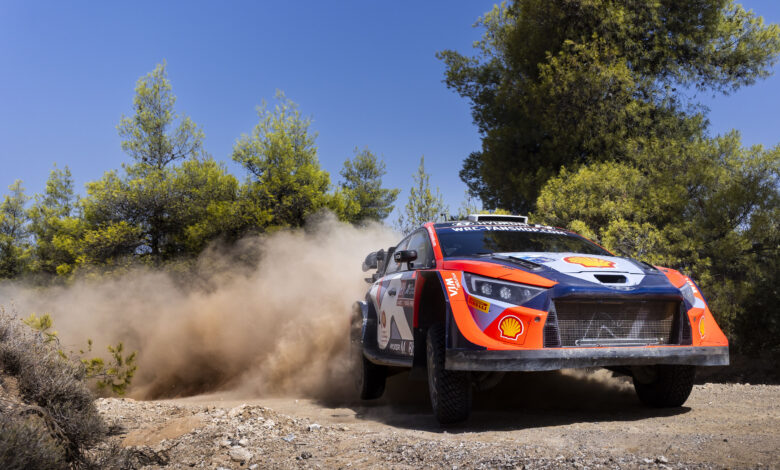 2024 FIA World Rally Championship Round 10, Acropolis Rally 5 - 8 September 2024 Ott Tanak Photographer: Austral Worldwide copyright Neuville