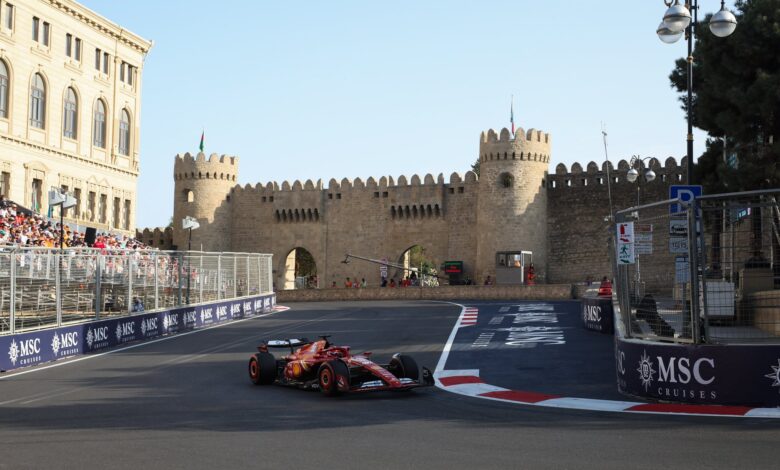 GP Azerbejdżanu, bolid Ferrari