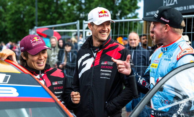 WRC Drivers seen during the Ogier World Rally Championship Finland in Jyvasküla, Finland on 31,July. 2024 // WRC Drivers seen during the World Rally Championship Finland in Jyvasküla, Finland on 31,July. 2024 //