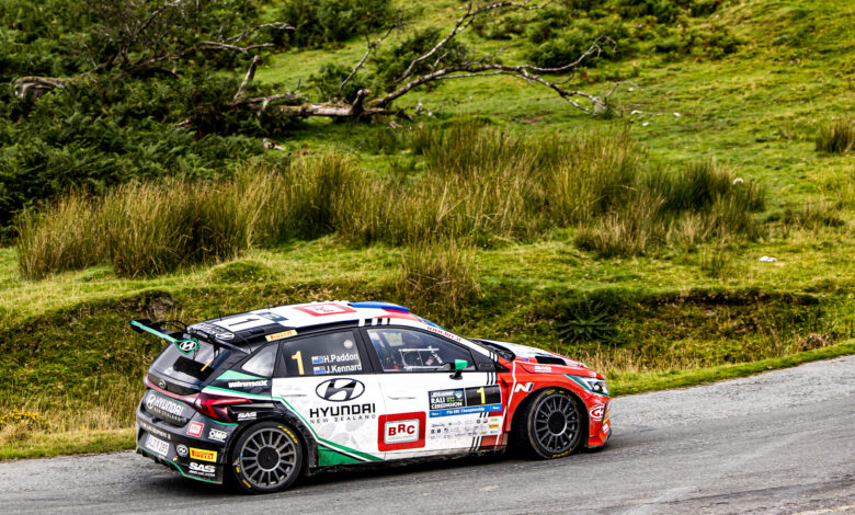 Hayden PADDON during the FIA European Rally Championship in Aberystwyth, United Kingdom on 31, August 2024 //