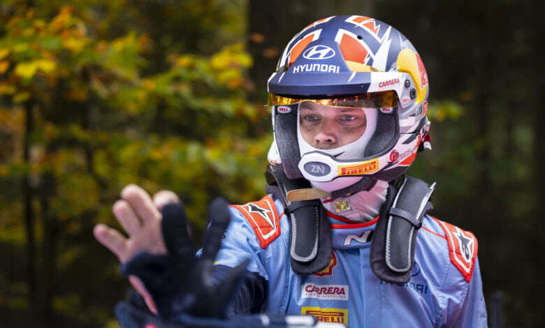 2024 FIA World Rally Championship Round 12, Central European Rally 17 - 20 October 2024 Andreas Mikkelsen Photographer: Austral Worldwide copyright: