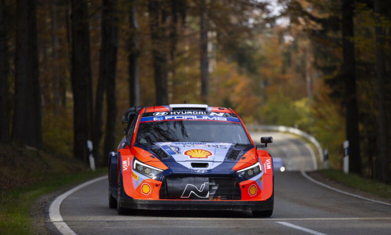2024 FIA World Rally Championship Round 12, Central European Rally 17 - 20 October 2024 Ott Tanak Photographer: Austral Worldwide copyright