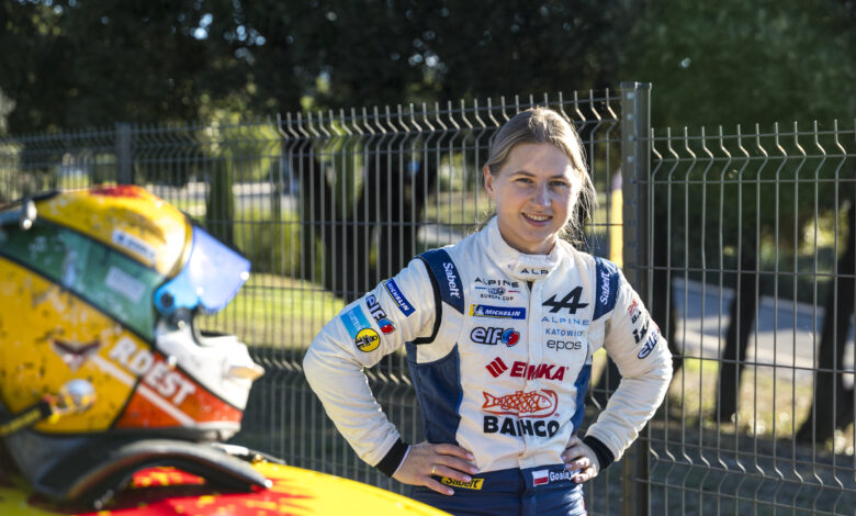 RDEST Gosia, Chazel Technologies Course, Alpine A110 Cup, Challenger, portrait during the 5th round of the Alpine Elf Cup Series 2024, from October 4 to 6, 2024 on the Circuit Paul Ricard, in Le Castellet, France -