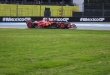 GP Meksyku, bolid Ferrari, Carlos Sainz.