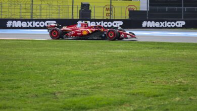 GP Meksyku, bolid Ferrari, Carlos Sainz.