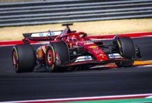 GP USA, bolid zespołu Ferrari, Charles Leclerc.