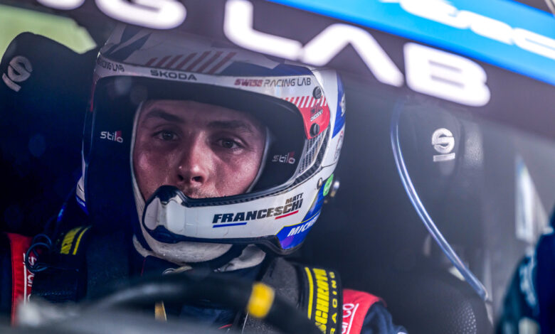 Mathieu FRANCESCHI during the FIA European Rally Championship in Aberystwyth, United Kingdom on 1, September 2024 //