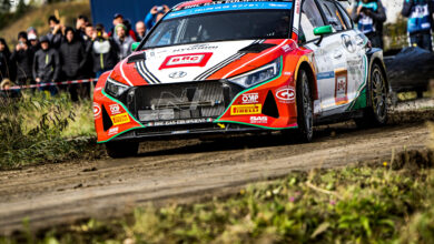 Hayden PADDON during the FIA European Rally Championship in Katowice, Poland on 12, October 2024 //