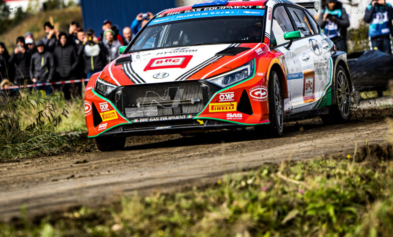 Hayden PADDON during the FIA European Rally Championship in Katowice, Poland on 12, October 2024 //