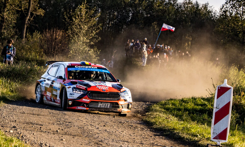 Simone TEMPESTINI during the FIA European Rally Championship in Katowice, Poland on 13, October 2024 //