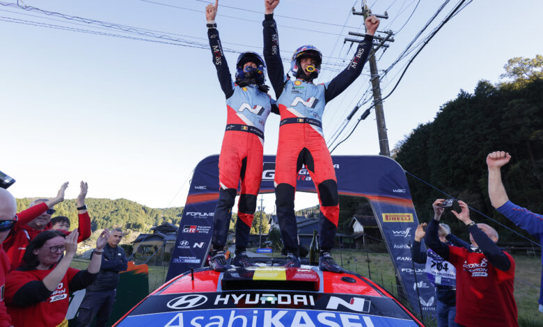 2024 FIA World Rally Championship Round 13, Rally Japan 21 - 24 November 2024 Thierry Neuville Photographer
